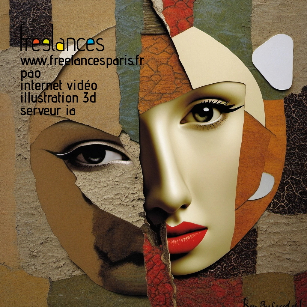 Pao mise en page internet vidéo illustration 3d serveur IA générative AI freelance paris studio de création magazines 49z90bh0